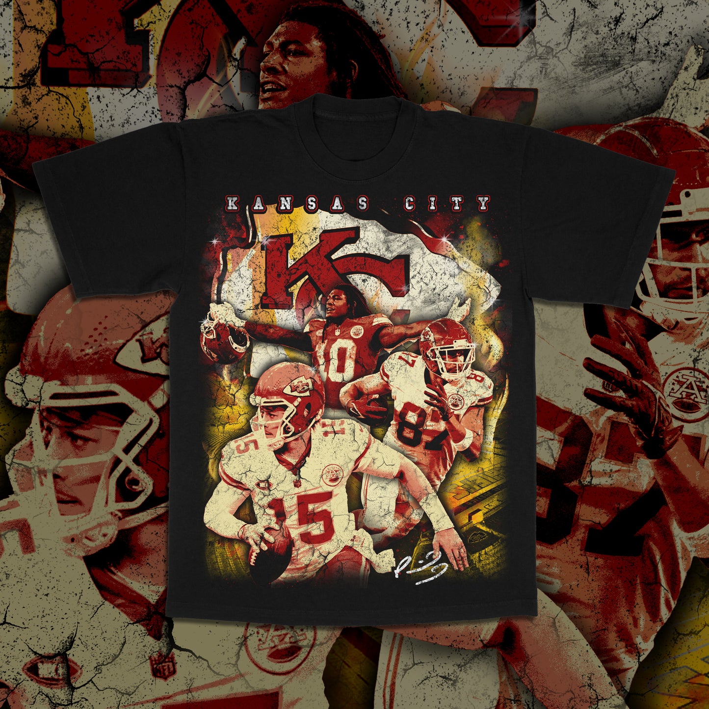 Kansas City Chiefs Kingdom Tee - Black