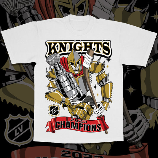 Vegas Knights Champions Tee - White