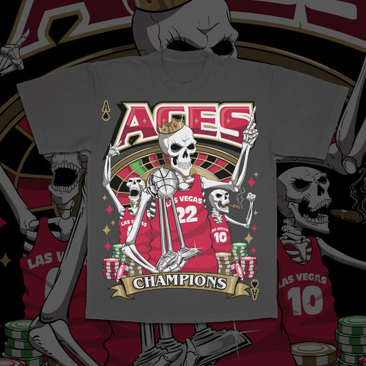 Aces Champions Tee - Vintage Black