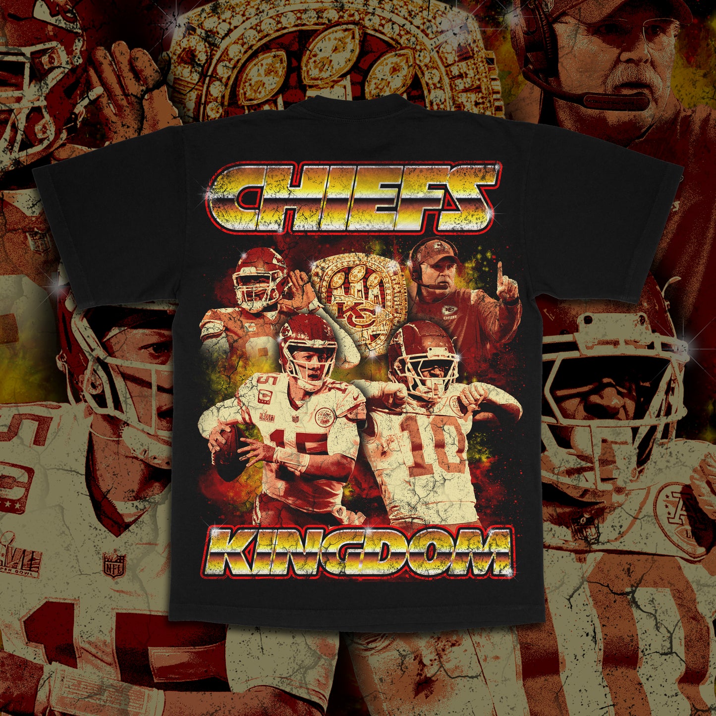 Kansas City Chiefs Kingdom Tee - Black