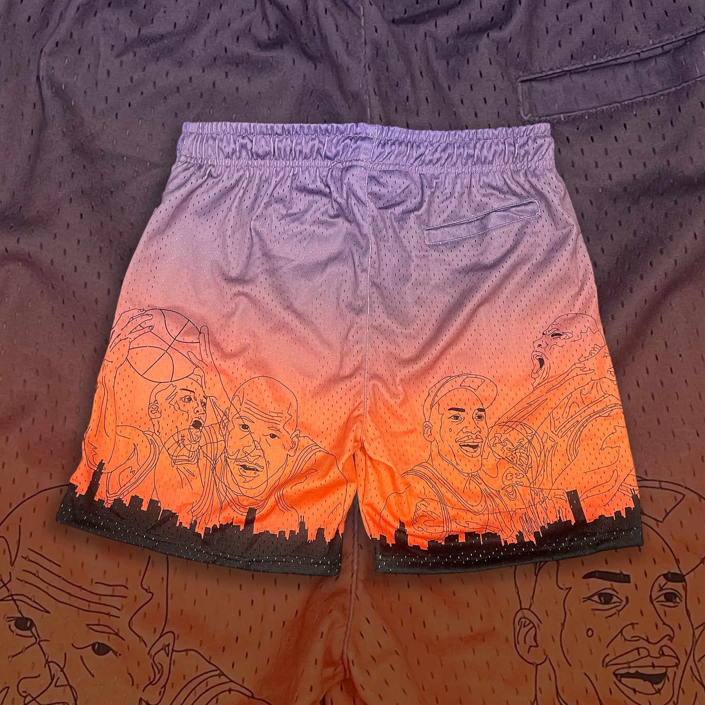 Vintage Air Jordan Insert Card Shorts